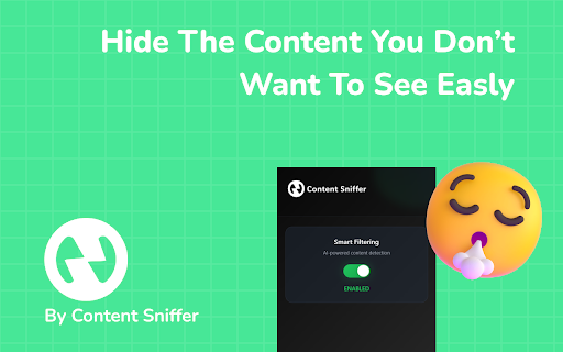 Content Sniffer :: Extract the HTML of each visited page and hide the offensive content.