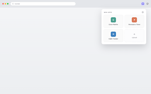 My Mini App Launcher :: Save HTML mini apps to your browser and launch them in one click. All stored locally, never sent anywhere.