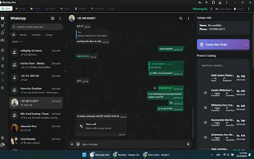 Whatshopify: Shopify to WhatsApp - Tracking, Orders, Products. :: Fasten up your Customer Service up to 10x connecting Shopify Store directly to WhatsApp
