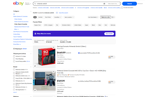 eBay Reseller Toolkit :: Sold-comps, sort-by-sold and a net profit calculator for eBay resellers.