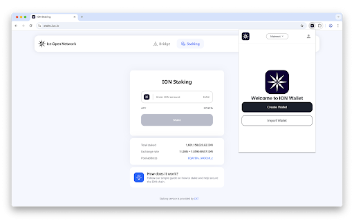 ION Wallet :: ION Wallet in your Browser