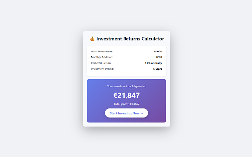 Investment Returns Calculator - Mintos :: Calculate your potential investment returns and compare with traditional savings. Get 1% bonus!