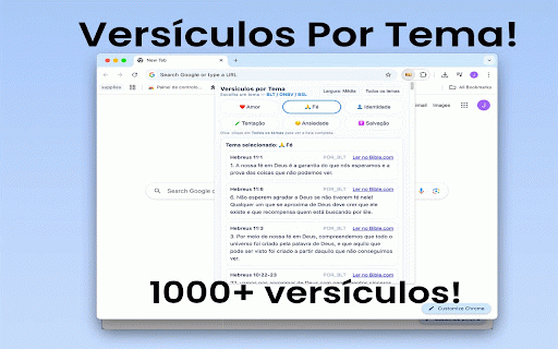 Versículos por Tema :: Versículos por tópicos.