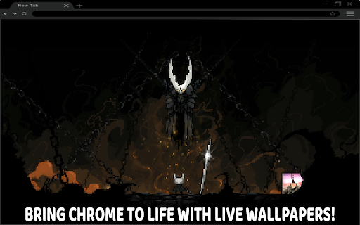 Hollow Knight Live Wallpaper :: Step into the mysterious world of Hallownest with this breathtaking Hollow Knight live wallpaper! 🌑✨