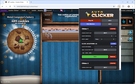 Auto Clicker :: The trusted Playsaurus Auto Clicker, now as a Chrome extension.