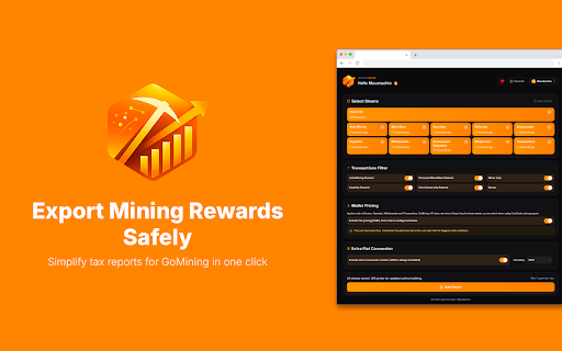 RewardTrackr :: Track and export your crypto mining rewards history to Excel for tax reporting and personal record keeping.