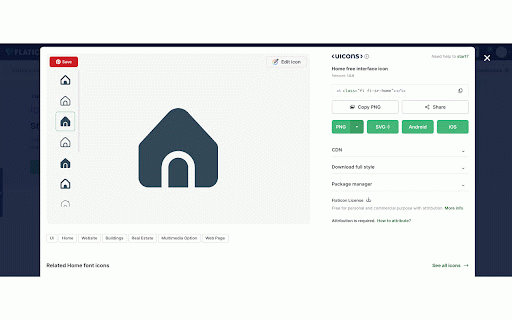 Flaticon SVG Downloader :: Download any icon/sticker in svg format without any limits.