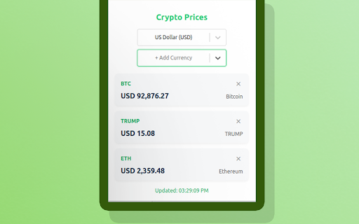 Crypto Prices :: Get live crypto prices today! Track XRP surge, $TRUMP coin, and more. Stay updated on current market trends in real time!