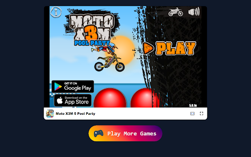 Moto X3M 5 Pool Party - Race through summer fun! :: Dive into Moto X3M 5 Pool Party: a thrilling motorbike race filled with challenges and summer fun!