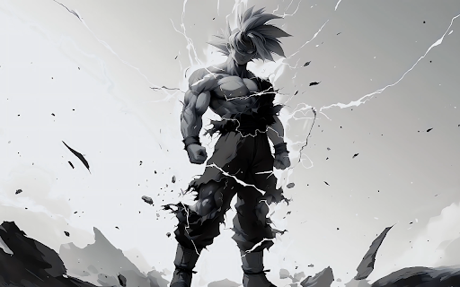 Ultra Instinct Goku Live Wallpaper :: Transform your new tab with Ultra Instinct Goku's dynamic HD live wallpaper, bringing epic energy to every browsing session!