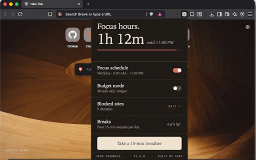 BreakCycle – Private Site Blocker for Focus :: Private site blocker for distracting sites — on a schedule, on a daily budget, with breaks when you really need one.