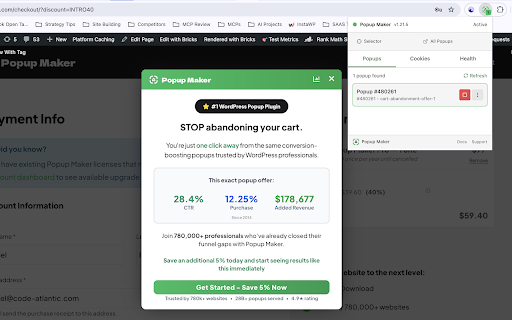 Popup Maker Debug Tools :: Debug & test Popup Maker popups on any WordPress site. Open/close popups, inspect triggers, clear cookies & more.