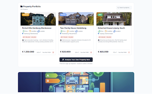 ImmoLens – Immobilien-Analyse :: Analysiere Immobilien-Inserate aus Deutschland, Österreich und der Schweiz und importiere sie mit einem Klick in ImmoLens.