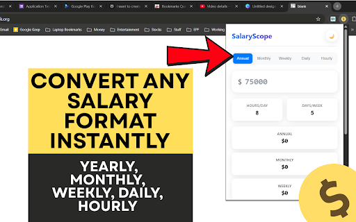 SalaryScope - Working Calculator :: Multi-format salary calculator with dark mode. Built by Devansh for Recruiters, Made in India.