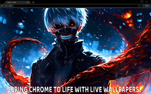 Ken Kaneki Live Wallpaper :: Embrace the dark elegance of Tokyo Ghoul with Ken Kaneki in this intense live wallpaper! 👁️🌑