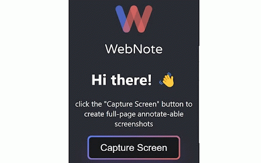 WebNote :: Create full-page annotate-able screenshots