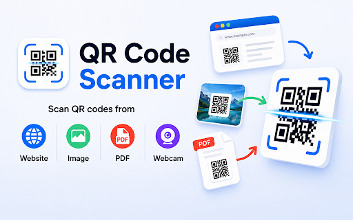 Kod — QR scan :: Kod is a smart QR code scanner. It can scan QR codes on websites and webpages, images, PDF and even webcam of your laptop.