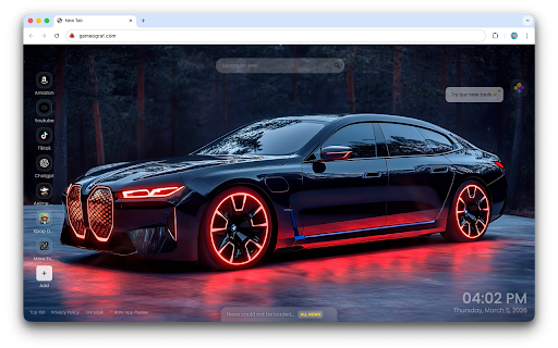 BMW i7 Neon Red Cyberpunk Luxury Live Wallpaper :: Experience futuristic luxury with BMW i7 Neon Red Cyberpunk Luxury Live Wallpaper - Gameograf