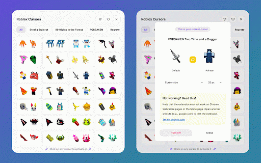 Roblox Cursors - Change Mouse Cursor - Compatible with BTRoblox & RoPro :: Custom Roblox Cursors, change your default mouse cursor to a custom one.