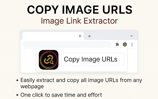 Image URL Extractor :: Extract and display all image URLs from the current page with a vibrant UI.
