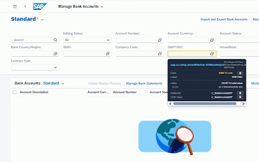 Fiori Inspector Pro :: Inspect SAP Fiori/UI5 control bindings and metadata on hover.