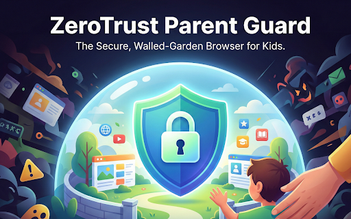 ZeroTrust Parent Guard :: A whitelist-only browsing environment to protect kids.