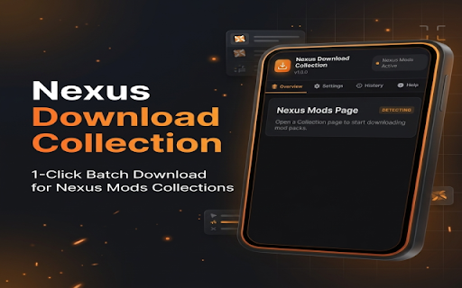 Nexus Download Collection :: Download all mods from any Nexus Mods collection in a single click.