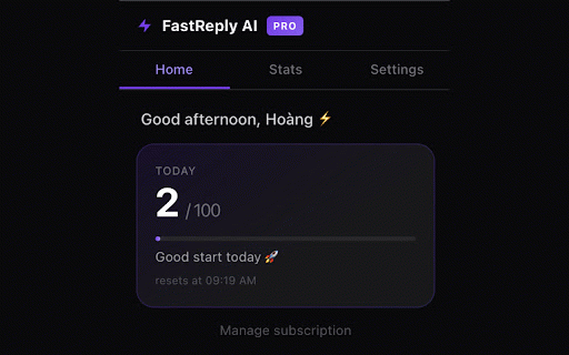 FastReply AI for Gmail :: Reply to Gmail emails 5x faster with AI