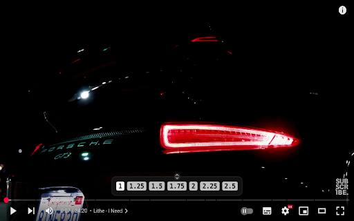 Speeder - YouTube Speed Controller :: Control the playback speed of YouTube videos for a comfortable viewing experience.