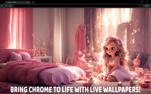 Barbie Magical Dream Live Wallpaper :: Step into the world of sparkle and dreams with Barbie in this enchanting live wallpaper! ✨👑