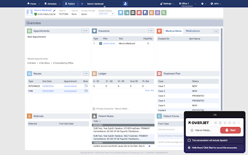 Overjet Voice :: The Complete AI-Powered Platform to Document, Monitor, & Analyze Your Patient Visits