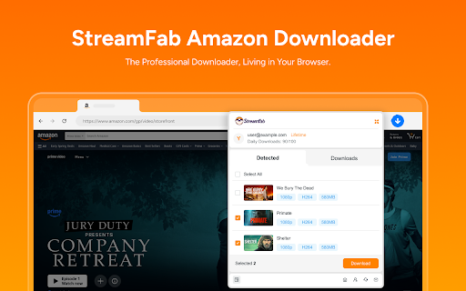 StreamFab Amazon Downloader :: Download movies and TV shows effortlessly from Amazon.