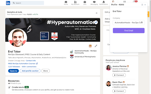 Kitt AI :: Find more B2B contacts than any other tool. Zero bounces guaranteed.