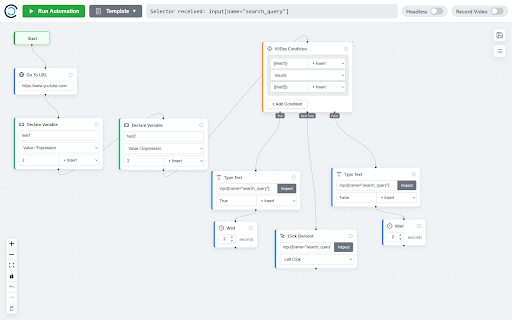 FlowsMatch :: Build and run browser automations visually. Scrape data, fill forms, and automate workflows without code.