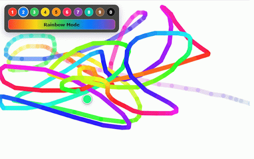 Magic Hover Doodle - No-Click Drawing for Kids :: Let your baby draw just by moving the mouse! No clicking needed. Lines disappear automatically in 20 seconds.
