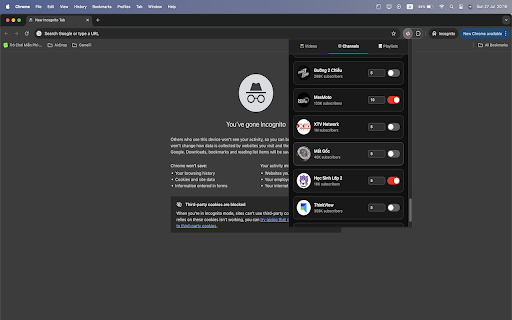 MDW Tube - YouTube Playlist Manager :: Manage YouTube playlists from your subscribed channels with smart recommendations