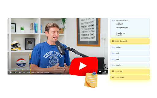 YouTube Notes Pro – Notes on YouTube for Content Creators :: Take notes on YouTube at the speed of thought.
