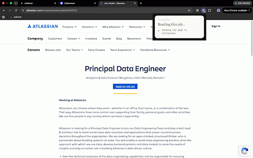 Send to Callbacked :: One-click capture of the job posting you're reading — any job board or careers page — into your Callbacked dashboard.