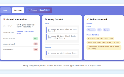 ChatGPT Search & fan-outs capture :: Scrap and parse SearchGPT conversations - powered by RESONEO