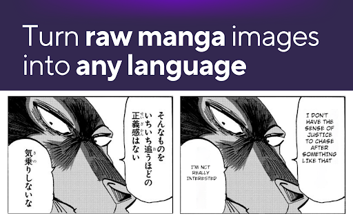 Manga Translator Extension :: AI-Powered Translator for RAW Manga, Manhua & Manhwa
