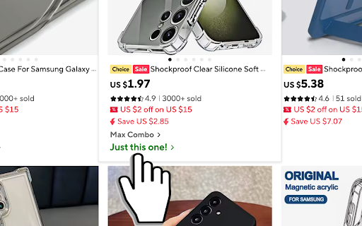 Skip AliExpress Bundle Deals: Just This One! :: Skip those bundles and buy just the product you want.