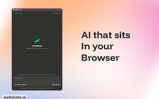 WellSkate AI :: A Chrome extension that enhances your browsing experience and helps you get the most out of your time online.