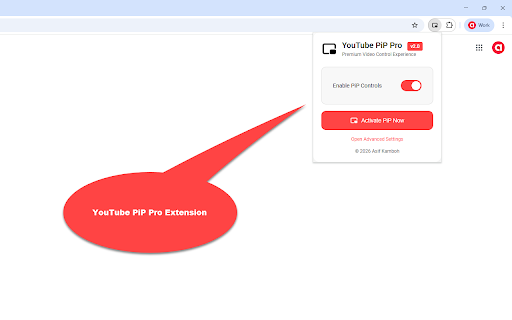 YouTube PiP Pro :: Enables Picture-in-Picture mode for YouTube videos with native integration