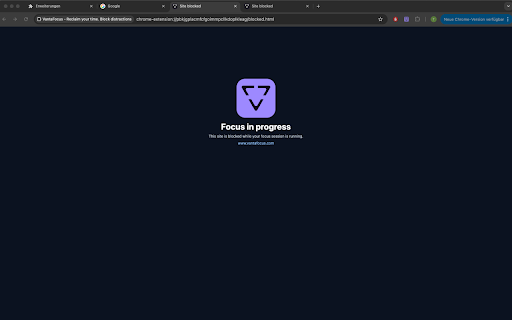VantaFocus - Reclaim your time. Block distractions :: VantaFocus Companion Extension. Blocks distracting sites during active focus sessions.