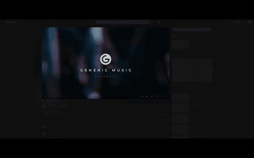 YouTube Focus Suite - Video Brightness & Focus Mode :: Enhance your YouTube viewing experience with custom video brightness controls and a distraction-free focus mode