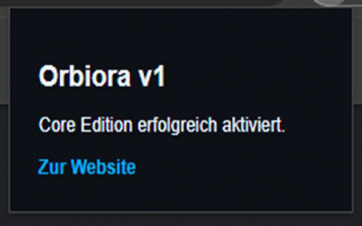 Orbiora — Core Edition :: Die erste offizielle Orbiora Browser-Erweiterung – klar, fokussiert und bereit für mehr.