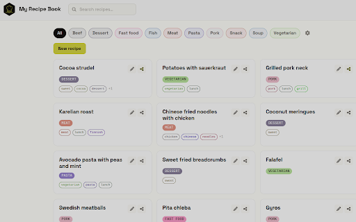 Recipe Book Clipper :: Save recipes from any website to your Recipe Book.