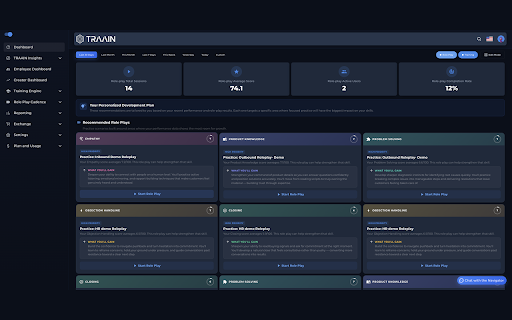 TRAAIN Call Conductor :: Real-time sales coaching on every call.