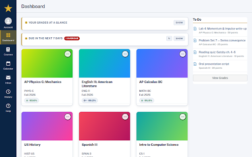 Best Student Canvas :: Make Canvas yours — themes, dark mode, dashboard control, grade tools, reminders, and quality-of-life fixes for students.
