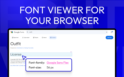 Font Viewer :: Use Font Viewer to quickly discover and view fonts. Detect typefaces online and enhance your creative projects with AI font detector
